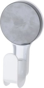 Άγκιστρο από ABS με Βεντούζα 6.5x4.5x12.5cm White with Grey Knob MRShome
