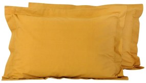 Μαξιλαροθήκες 1019 (Σετ 2τμχ) Ocher Das Home 50Χ70 100% Cotton