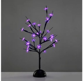 Διακοσμητικό Επιτραπέζιο 25xLED 1,12W 3xAA IP20 Aca-X1025811-Μωβ X1025811