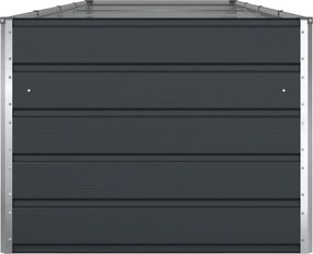 vidaXL Γλάστρα Ανθρακί 195 x 100 x 45 εκ Επικαλυμμένος Χάλυβας