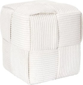 Σκαμπό Scott Home Deco Factory - 36x38cm - Μπεζ
