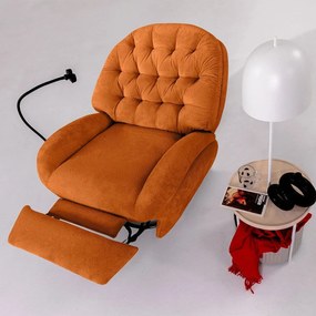 Recliner Dream Electric - Tile Red Tile Red