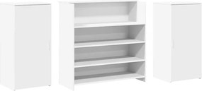 vidaXL Γραφείο Υποδοχής Λευκό 200x50x103,5 εκ. από Τεχνητό Ξύλο