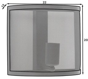 Επιτοίχιο φωτιστικό Kinkiet Gormar