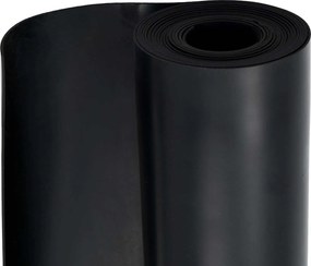 vidaXL Μάτ δαπέδου Μαύρο 1,2 x 5 μ Λάστιχο