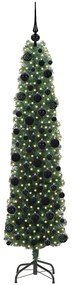 vidaXL Τεχνητό Χριστουγεννιάτικο Δέντρο με 300 LED Πράσινο 180 cm