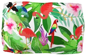 vidaXL Μαξιλάρι παλέτας για πλάτη Floral Πολύχρωμο 70 x 40 x 12 cm
