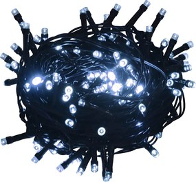 vidaXL Φωτάκια με 150 LED Ψυχρό Λευκό 15 μ. από PVC