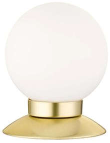 Φωτιστικό Επιτραπέζιο Princess R52551908 3W Led Φ10cm 13cm Brass Mat RL Lighting Metal, Glass