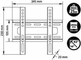 Βάση Τηλεόρασης Engel bb_S0202635 14"-42"
