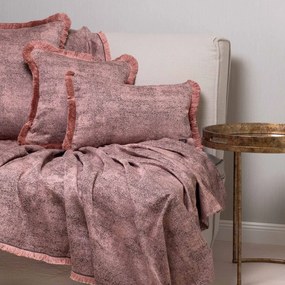 Ριχτάρι Καναπέ Τριθέσιου (180x300) Aslanis Home Kedros Σάπιο Μήλο-Καφέ