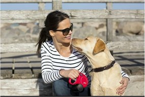 Λουρί Σκύλου Flexi New Classic L Κόκκινο