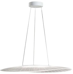 Φωτιστικό Κρεμαστό Fabas Luce Vela 3625-45-102 Λευκό