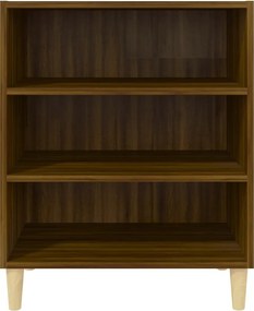 vidaXL Ραφιέρα Καφέ Δρυς 57 x 35 x 70 εκ. από Επεξεργασμένο Ξύλο