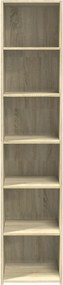 vidaXL Ντουλάπι Sonoma Δρυς 40x41x185 εκ. Επεξεργασμένο Ξύλο