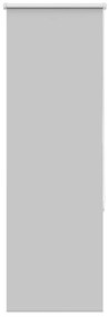 vidaXL Roller Blind Blackout ανοιχτό γκρι 40x150 cm Πλάτος υφάσματος