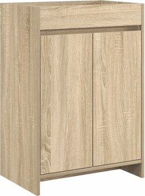 vidaXL Σετ Επίπλων Μπάνιου Sonoma Δρυς 61 x 40 x 84,5 εκ