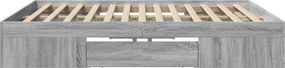 vidaXL Πλαίσιο κρεβατιού χωρίς στρώμα 180x200 εκ. Επεξεργασμένο Ξύλο