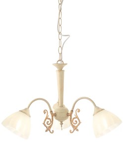 Φωτιστικό Κρεμαστο Aca DL8163 PERONE Μπεζ/Κρεμ (Beige/Creme)