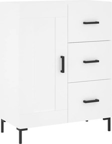 vidaXL Ντουλάπι Λευκό 69,5x34x180 εκ. από Επεξεργασμένο Ξύλο