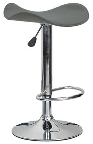 Σκαμπό Μπάρ Saddle ΕΜ100,3 45Χ43Χ64/85 cm Σετ 2τμχ Metal, PVC