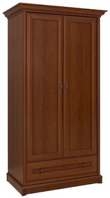 Ντουλάπα Boston C116, Καστανό, 205x110x66cm, 74 kg, Πόρτες ντουλάπας: Με μεντεσέδες | Epipla1.gr