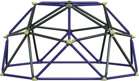 vidaXL Θόλος Αναρρίχησης Μπλε Ατσάλι