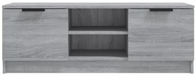 vidaXL Έπιπλο Τηλεόρασης Γκρι Sonoma 102x35x36,5εκ. Επεξεργασμένο Ξύλο
