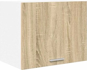 vidaXL Κρεμαστό ντουλάπι Σομόνα Δρυς και Λευκό 50 x 31 x 40 εκ.