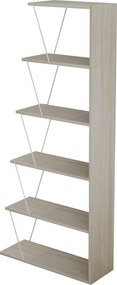 ΒΙΒΛΙΟΘΗΚΗ ΜΕΛΑΜΙΝΗΣ MINI TARS SONOMA ΛΕΥΚΟ HM2241.11 65x22-24x146Υεκ.