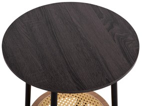 ΣΕΤ 2ΤΜΧ ΤΡΑΠΕΖΙΑ ΣΑΛΟΝΙΟΥ SEWELL HM21087 MDF-ΜΕΤΑΛΛΟ-ΣΥΝΘΕΤΙΚΟ RATTAN Φ80εκ &amp; Φ45εκ