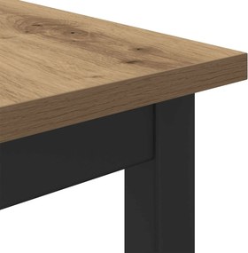 vidaXL Τραπεζαρίες 70 x 70 x 75 cm Επεξεργασμένο Ξύλο Artisan Δρυς