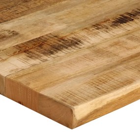 vidaXL Επιφάνεια Τραπεζιού 90x60x3,8 εκ. Live Edge Μασίφ Ξύλο Μάνγκο