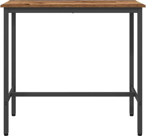 vidaXL τραπέζι Παλιό ξύλο 100 x 50 x 90,5 εκ