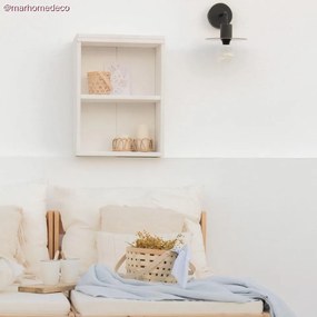 Σωληνάκι προέκτασης με καμπύλη 14 cm μεταλλικό Μαύρο