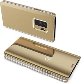 Clear View Cover Huawei P Smart 2021 Χρυσό