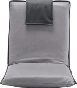 VEVOR Floor Chair with Back Support Folding Floor Chair 6 Adjustable Positions