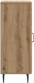 vidaXL Πλαϊνό γραφείο Artisan Δρυς 33 x 34,5 x 89,5 εκ
