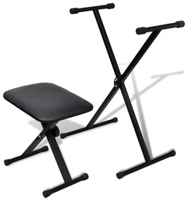 Αναλόγιο Αρμονίου Ρυθμιζόμενο και Σκαμπό Σετ