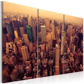 Πίνακας - Sunset over New York 120x80