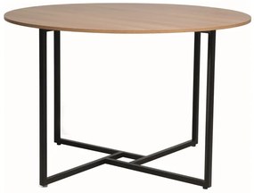 STÓŁ ALTO DĄB/CZARNY FI120 DIOMMI-80-3142
