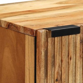 vidaXL Πλαϊνό γραφείο Καφέ 40 x 33,5 x 75 εκ Στερεό ξύλο μάνγκο