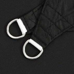 vidaXL Πανί Σκίασης Ορθογώνιο Μαύρο 3,5 x 5 μ. από Ύφασμα Oxford