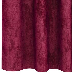 vidaXL Κουρτίνα με κουρτίνες 2 pcs Μπορντό 225 x 140 εκ. Βελούδο