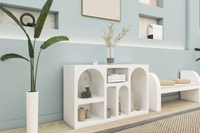 Κονσόλα Λευκό FLODESI 120x37x74