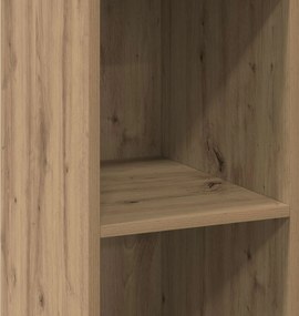 vidaXL Highboard Artisan Δρυς 30 x 41 x 124 εκ. Επεξεργασμένο Ξύλο