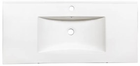 Νιπτήρας SLIM 100 γυαλιστερή πορσελάνη 100x46cm 3WBH100ΡC0