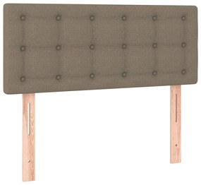 ΚΡΕΒΑΤΙ BOXSPRING ΜΕ ΣΤΡΩΜΑ TAUPE 120X190 ΕΚ. ΥΦΑΣΜΑΤΙΝΟ 3269755