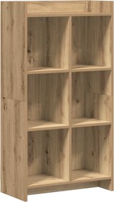 vidaXL Βιβλιοθήκη 6 επιπέδων 59 x 30 x 111 εκ Επεξεργασμένο Ξύλο