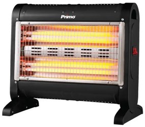 Θερμάστρα Χαλαζία PRQH-81051 1600W Μαύρη 810051 Primo-810051-Μαύρο 810051